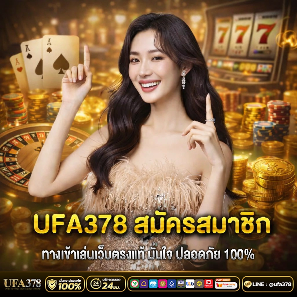 UFA378 สมัครสมาชิก ทางเข้าเล่นตรง มั่นใจ ปลอดภัย 100%