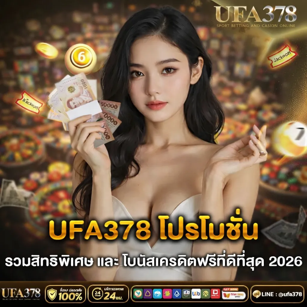 UFA378 โปรโมชั่น รวมสิทธิพิเศษ และ โบนัสเครดิตฟรีที่ดีที่สุด 2026