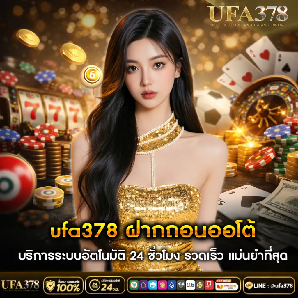 ufa378 ฝากถอนออโต้ บริการระบบอัตโนมัติ 24 ชั่วโมง รวดเร็ว แม่นยำที่สุด