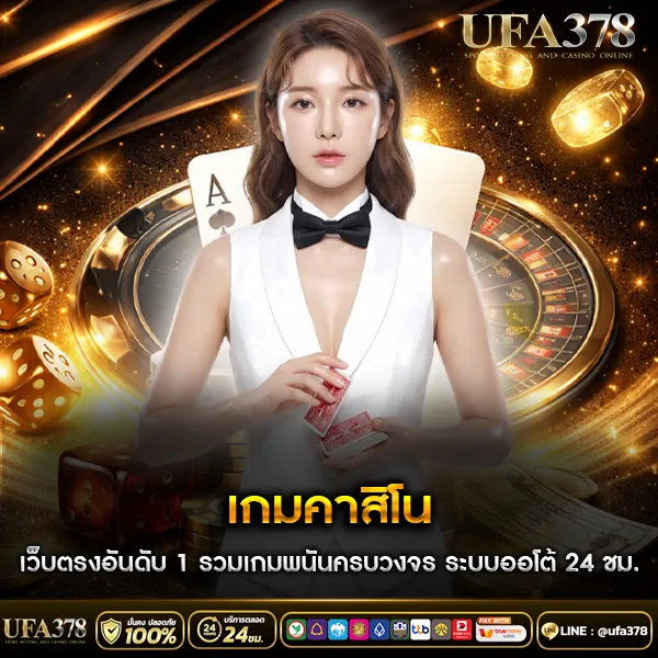 เกมคาสิโน เว็บตรงอันดับ 1 รวมเกมพนันครบวงจร ระบบออโต้ 24 ชม.