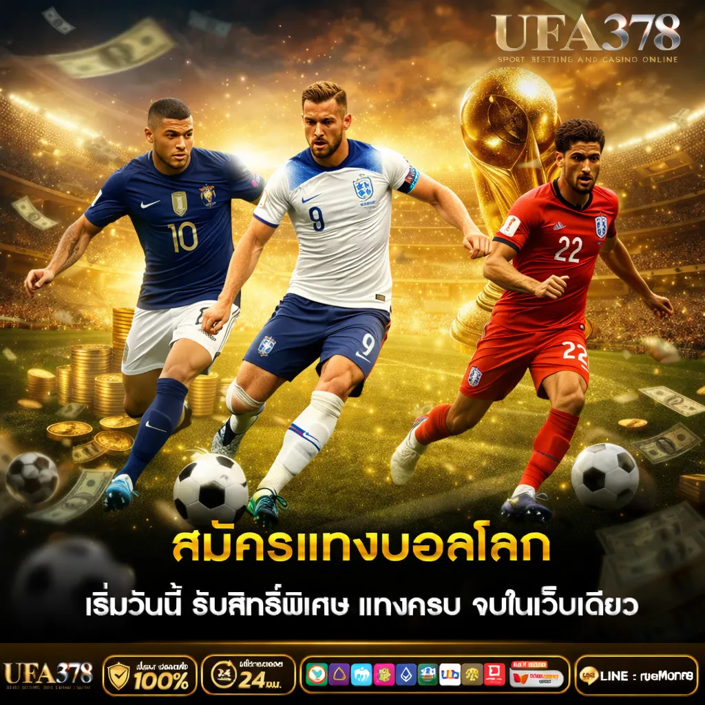 สมัครแทงบอลโลก วันนี้ รับสิทธิ์พิเศษ แทงครบ จบในเว็บเดียว