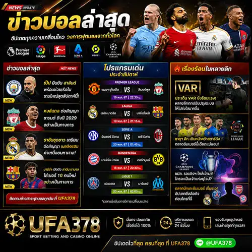 ข่าวบอลล่าสุด