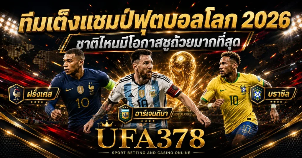 ทีมเข้ารอบบอลโลก 2026