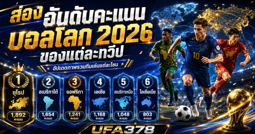 ตารางคะแนนบอลโลก 2026